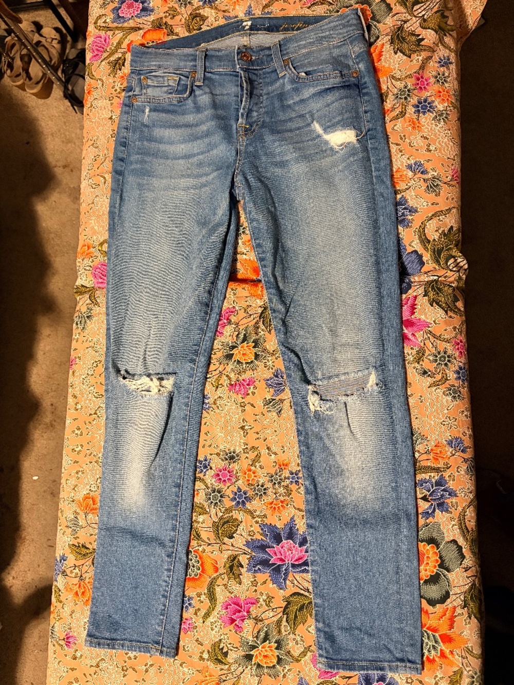 7 for all mankind Josefina skinny boyfriend 24